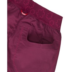 Ocun Pantera pantalón largo mujer - beet red